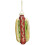 Christmas Tree Glass Bauble : 10cm Hotdog 1