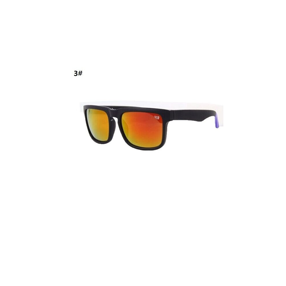 (#3) Outdoor Sport Fashion Unisex Retro Block Cycling Helm Sunglasses Aviator Outdoor