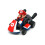 Sky 8 PCS Super Mario Kart Pull Back Car Luigi Toad Bowser Princess Figure Παιδικά παιχνίδια 3