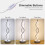Καμπυλωτή μοντέρνα λάμπα γραφείου LED Dimmable Spiral Lights 3 χρωματικές λειτουργίες 4