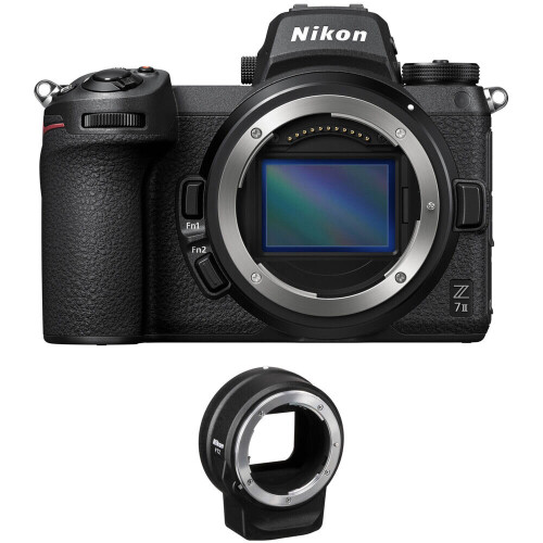 Nikon Nikon Z 7II spiegellose Systemkamera Gehäuse mit FTZ-Adapter-Set
