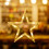 (Star) Christmas Suction Cup Hanging Fairy String Lights 1