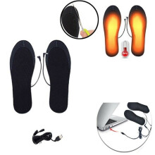 (Cutable?40-44) Electric Heated Shoes Insoles Socks Charging Winter Warming USB Rechargeable