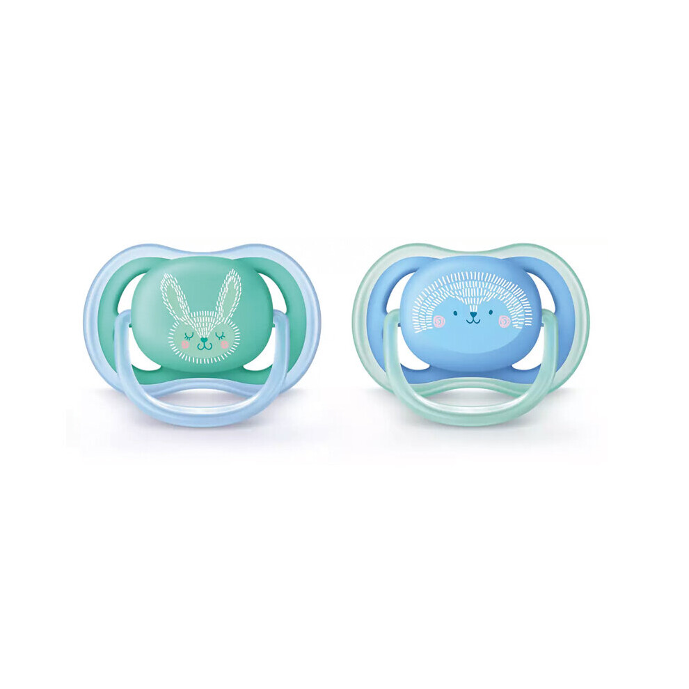 Philips Avent Ultra Air Soother Trendline Dummy BPA-Free Boy 2Pk