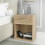 Multipurpose Bedside Stunning Cabinet 1 Drawer & Shelf Storage Oak 1