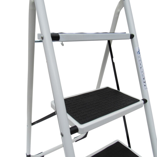 3 Step Ladder Stool Folding 150KG (Kitchen Platform Safety Foldable) 1