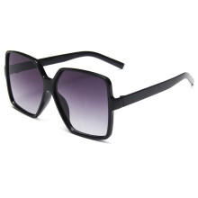 (Gradient Gray) Women Large Shield Oversized Square Sunglasses Shades Outdoor Glasses Eyewear