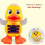 Kids Dancing Duck Toys Musical Lighting Doll Educational Interactive Toy 5