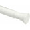 (White, 110 - 200cm) Telescopic Heavy Duty Extendable Curtain Rod 1