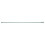 (White, 110 - 200cm) Telescopic Heavy Duty Extendable Curtain Rod 2