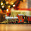 Christmas Train Set 14pcs Musical Sound Headlights Battery Optd Tree 2
