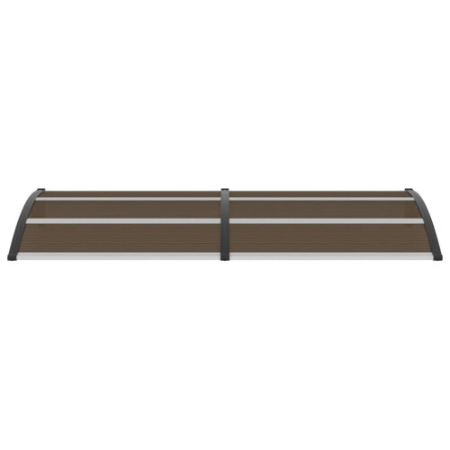 VidaXL vidaXL Vordach Schwarz 240x100 cm PC 1