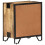 VidaXL vidaXL Bedside Cabinet Solid Rough Mango Wood Nightstand Bedstand Bed Cabinet 9