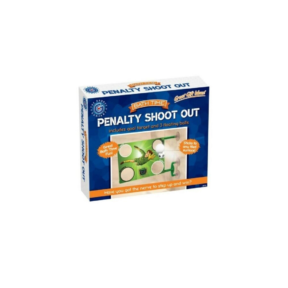 Bath Time Penalty Shoot Out Football Shower Kids Adult Bathroom Game