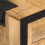 VidaXL vidaXL Bedside Cabinet Solid Rough Mango Wood Nightstand Bedstand Bed Cabinet 2