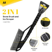 AA Car Van Soft Grip Ice Scraper & Snow Brush Windscreen Winter