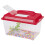URBN Living (Red) Plastic Aquarium Fish Tank Starter Kit Goldfish 2