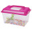 URBN Living (Pink) Plastic Aquarium Fish Tank Starter Kit Goldfish 1