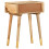 VidaXL vidaXL Solid Mango Wood Bedside Cabinet 43x30x58cm Nightstands Sideboards Desk 4