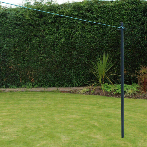 (Single Pole ) 2.4m Galvanised Heavy Duty Washing Line