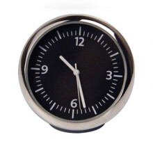 (Watch) Car Interior Mini Quartz Watch Clock Hygrometer Thermometer Dashboard Ornament