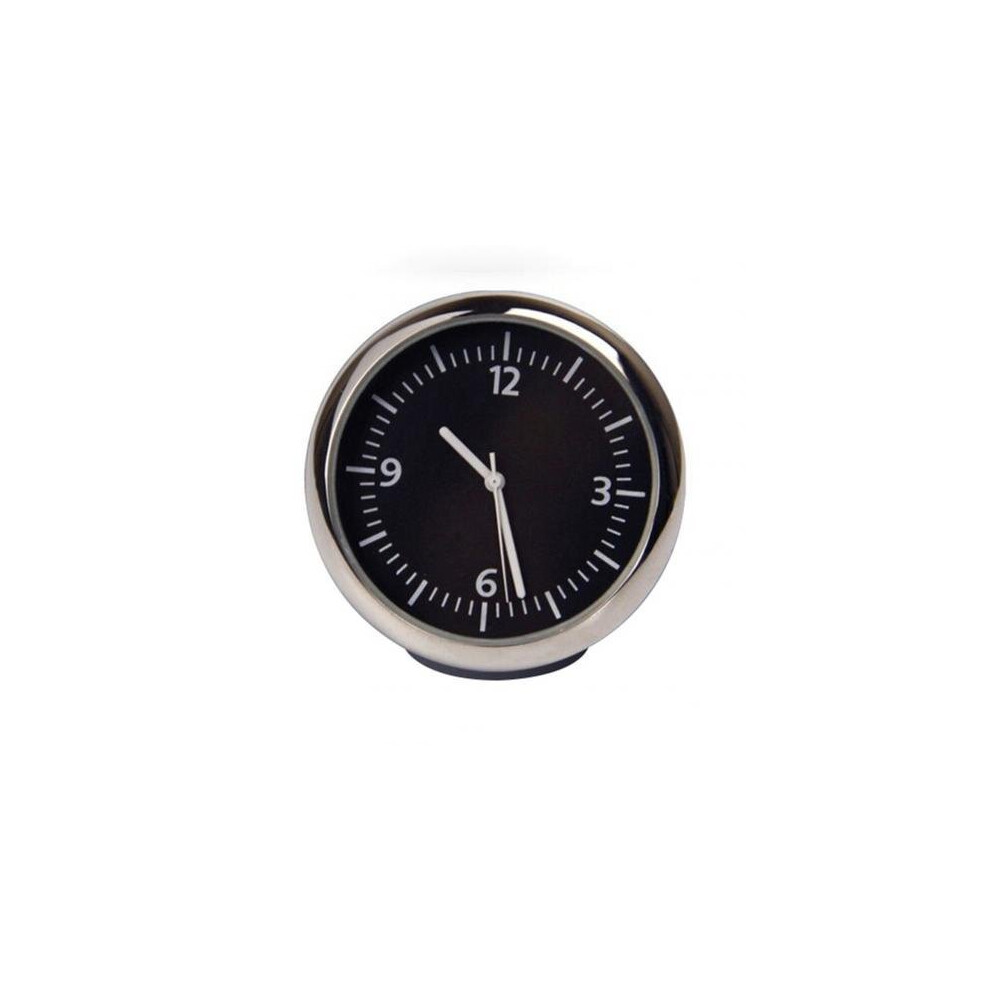 (Watch) Car Interior Mini Quartz Watch Clock Hygrometer Thermometer Dashboard Ornament 380735746276