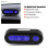 Car Digital Clock & Temperature Display Electronic Clock Thermometer Auto Electronic Clock LED Backlight Digital Display 4