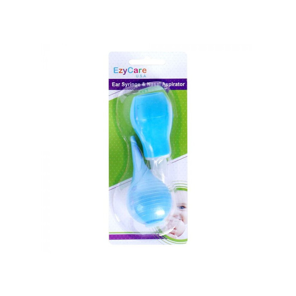 Ear Syringe & Nasal Aspirator Gentle Care For Ear And Nose 1793 Ezycare