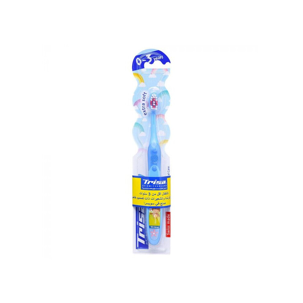Baby 0-3 Years Extra Soft Toothbrush - Model 004657, Oral Care Trisa