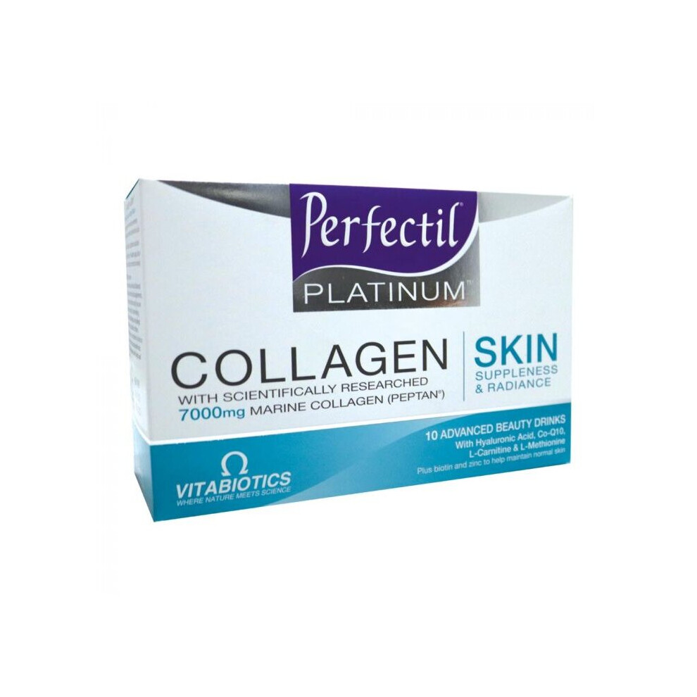 Vitabiotics Perfectil Platinum Collagen Skin Drink 50ML 10's