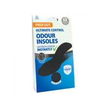 Profoot Odour Insole P70075, Destroys Odour Instantly, Activated Charcoal Technology