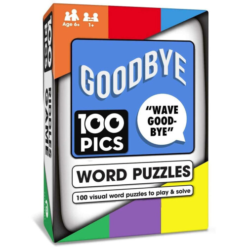 100 PICS: Woord Puzzels Kaartspel
