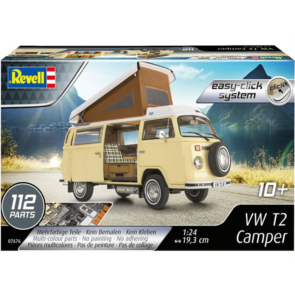 Volkswagen T2 Camper (Easy-Click) 1:24 Revell Model Kit