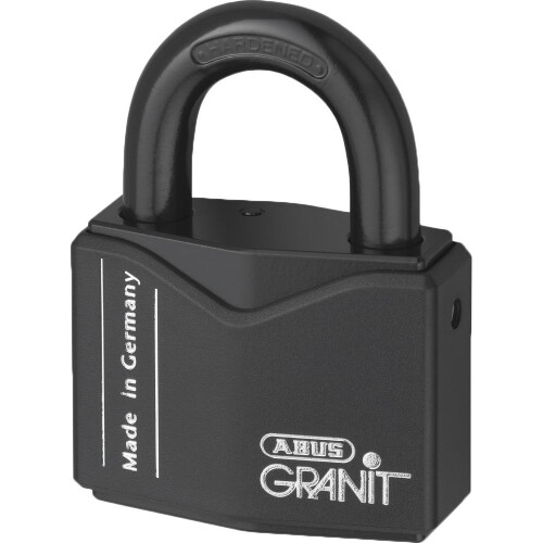 Abus (37mm) Abus 37 Series Granit `Plus` Mechanism Solid Steel Rekeyable Open Shackle Padlock