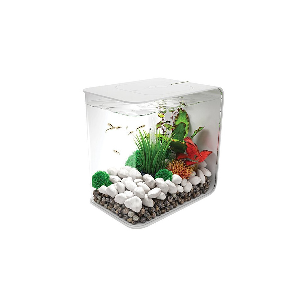 biOrb Flow 30L Aquarium  White with LED lighting