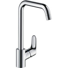 hansgrohe Focus kitchen tap 260 with swivel range for vented hot water cylinders chrome 31822000
