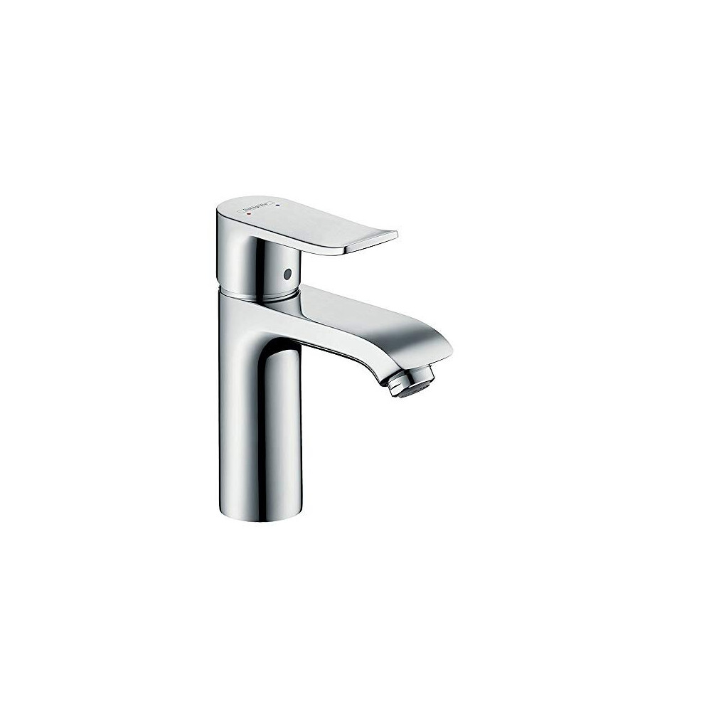 hansgrohe Metris basin mixer tap 110 with pop up waste  chrome 31080000