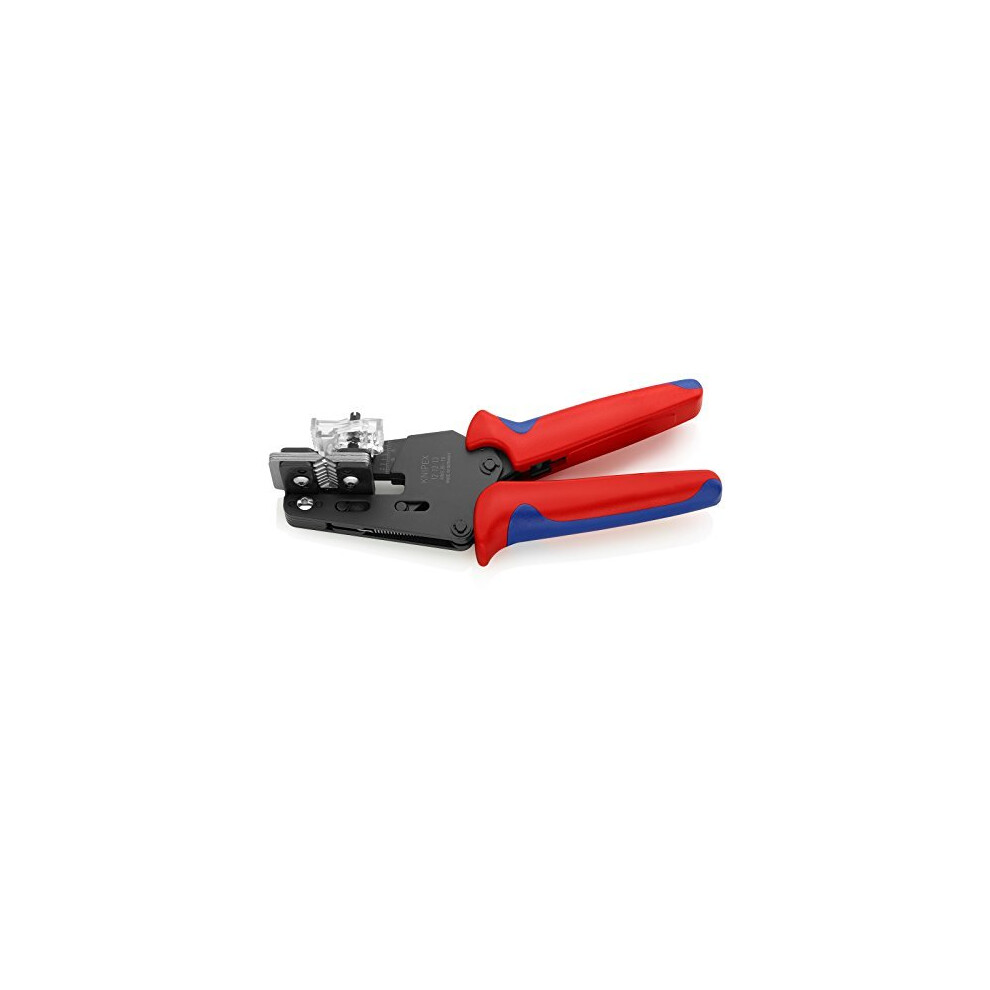 KNIPEX Precision Insulation Stripper with adapted blades (195 mm) 12 12 13