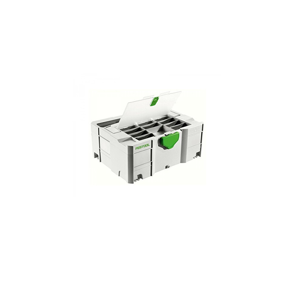 Festool SYS 2 TL-DF Systainer Df T-LOC - White