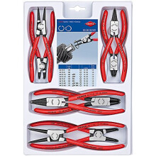 Conjunto de alicates de anel Knipex de 8 peças