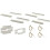 Viessmann 6045 Starter Set Floor Lighting 8 Rails 4 Different Sizes 4 LEDs White 1