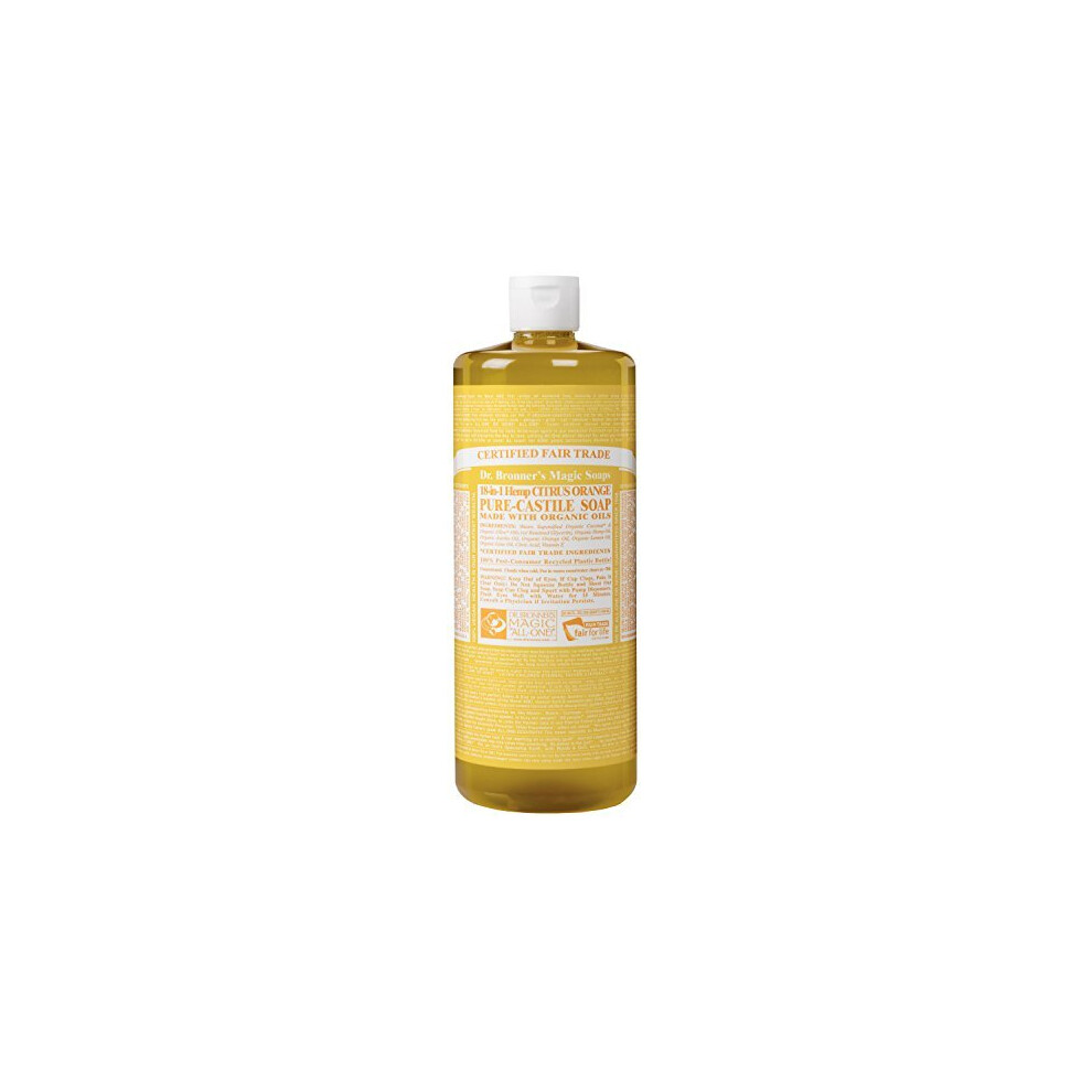 Dr Bronner's 946 Ml Organic Citrus Castile Liquid Soap