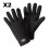 Dickies (2 Pair) Dickies Thinsulate Knitted Cold Weather Gloves | Thinsulate Gloves 1