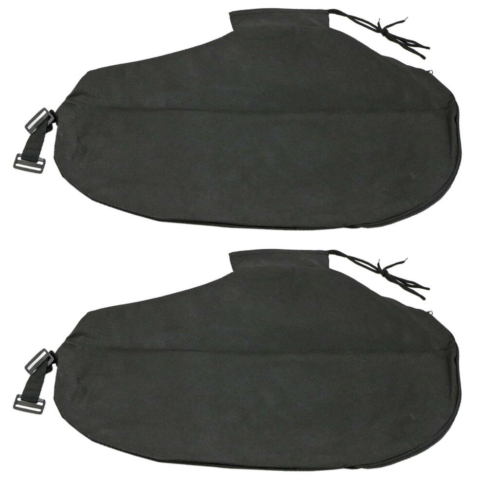 Spares2go Debris Collection Bag For Titan Ttb547bvc Garden Vacuum (Pack Of 2)