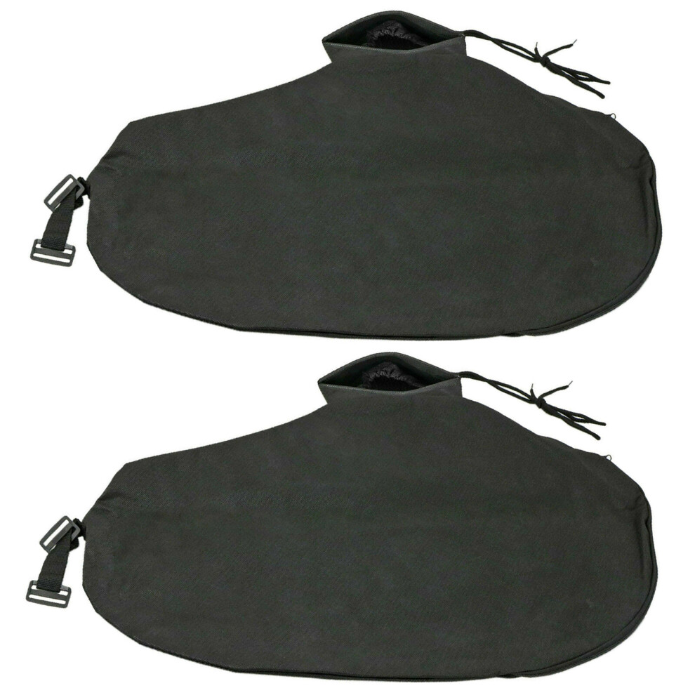 Spares2go Debris Collection Bag For Cobra Bv2600 Garden Vacuum (Pack Of 2)