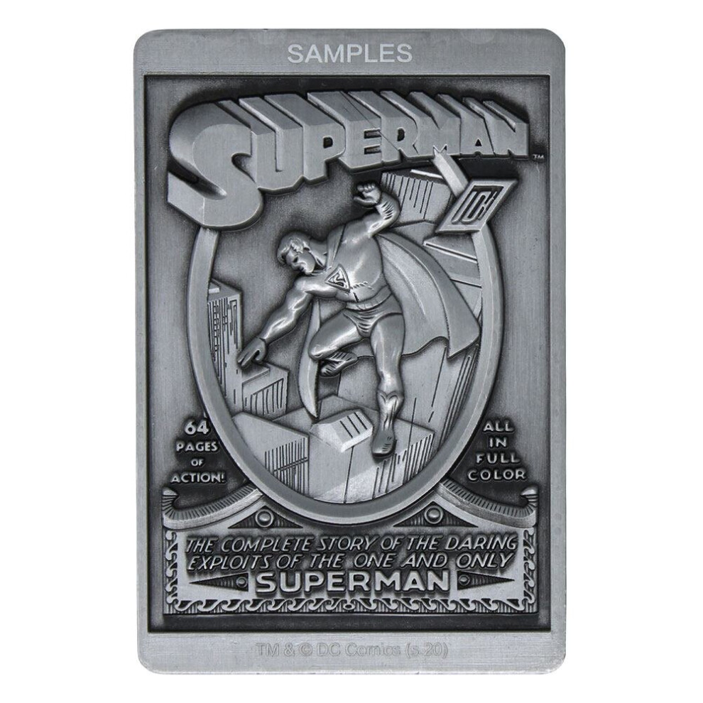 DC Comics Collectible Plaque Superman Limited Edition