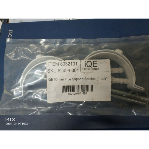 IQE 80MM FLUE SUPPORT BRACKET PAIR OFF 8082101