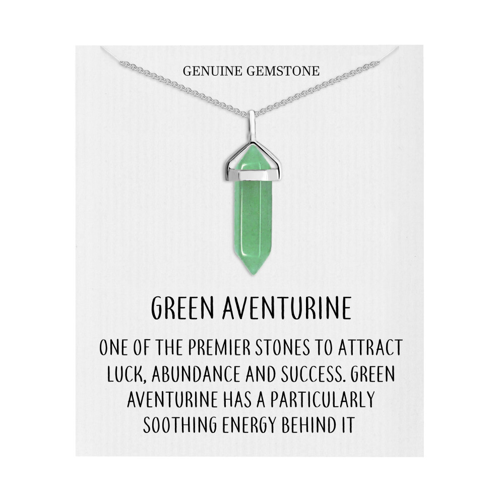 Green Aventurine Gemstone Necklace