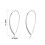 Philip Jones Jewellery Sterling Silver Thread Earrings 6