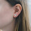 Philip Jones Jewellery Silver Plated Square Magnetic Clip On Stud Earrings Created with Swarovski Crystals 3